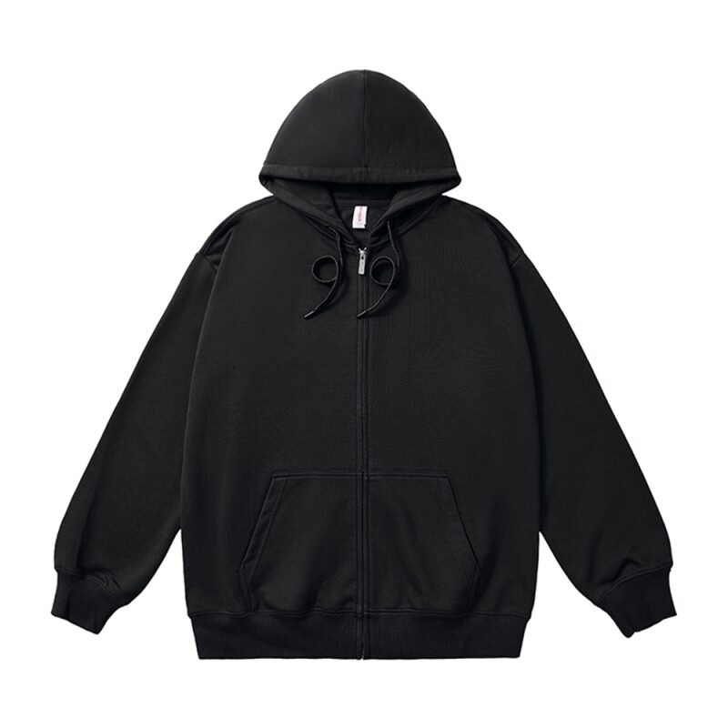 Men's hoodie, autumn new large circular hooded zipper suitable for both men and women, warm and fashionable