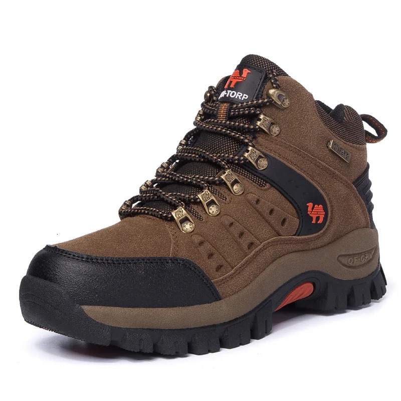 Outdoor Waterproof Mens Womens Spring And Autumn Hiking Wear-resistant Mountain Boots Hunting Sports Shoes 241021