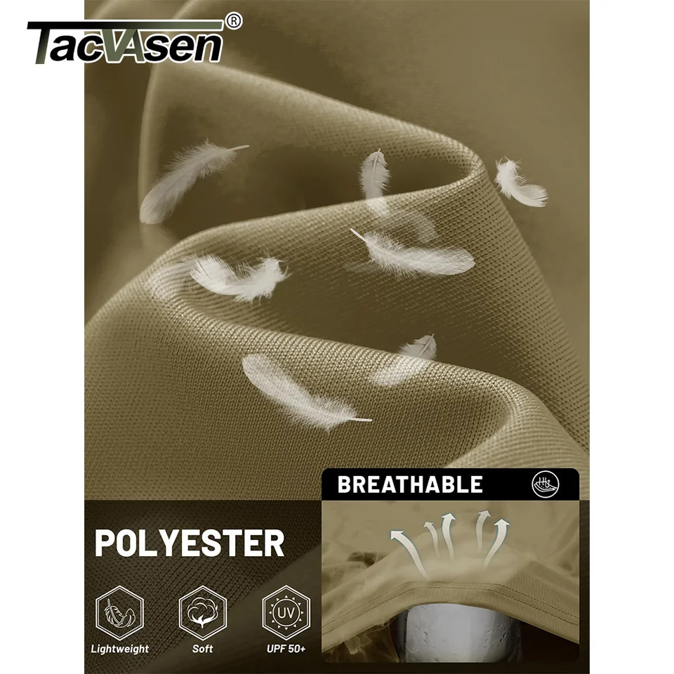 TACVASEN UPF 50Hoodie Mens Sunscreen Long Sleeve Quick Drying T-shirt Outdoor Sports Running Hoodie Zipper Top 241023