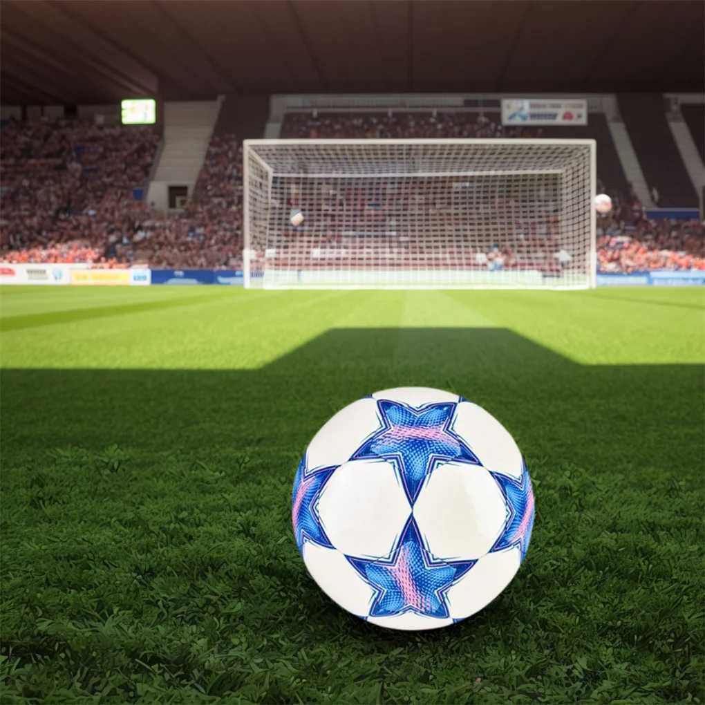 Profional Soccer Ball Standard Size 5 4 Football PU ather Luminous Glowing Soccer Ball Machine-Stitched FootballXJ241023