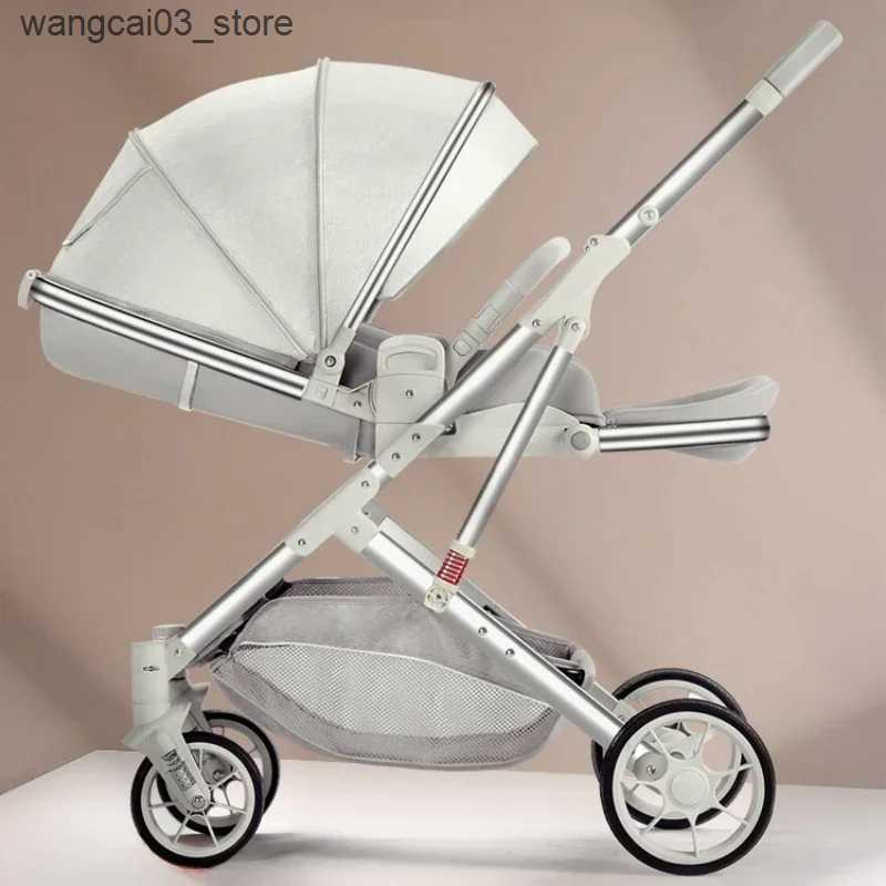 Strollers# Baby Stroller Safety Cart Carriage Lightweight Travel System Baby Pushchair Carriage L240910