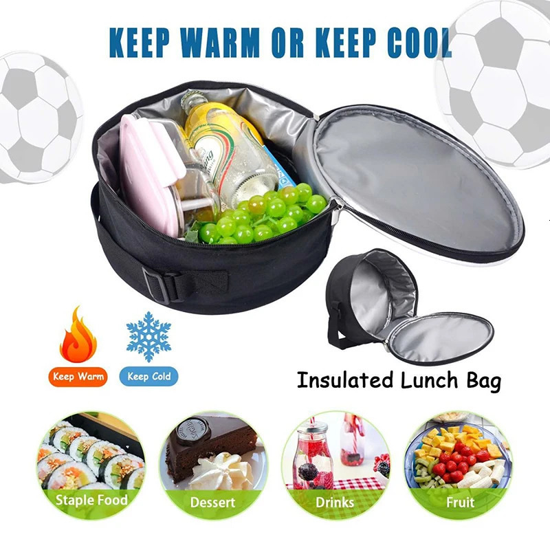 Portable football insulated bag cooler shoulder bag lunch bag multifunctional ice field lunch box waterproof camping bag 241023
