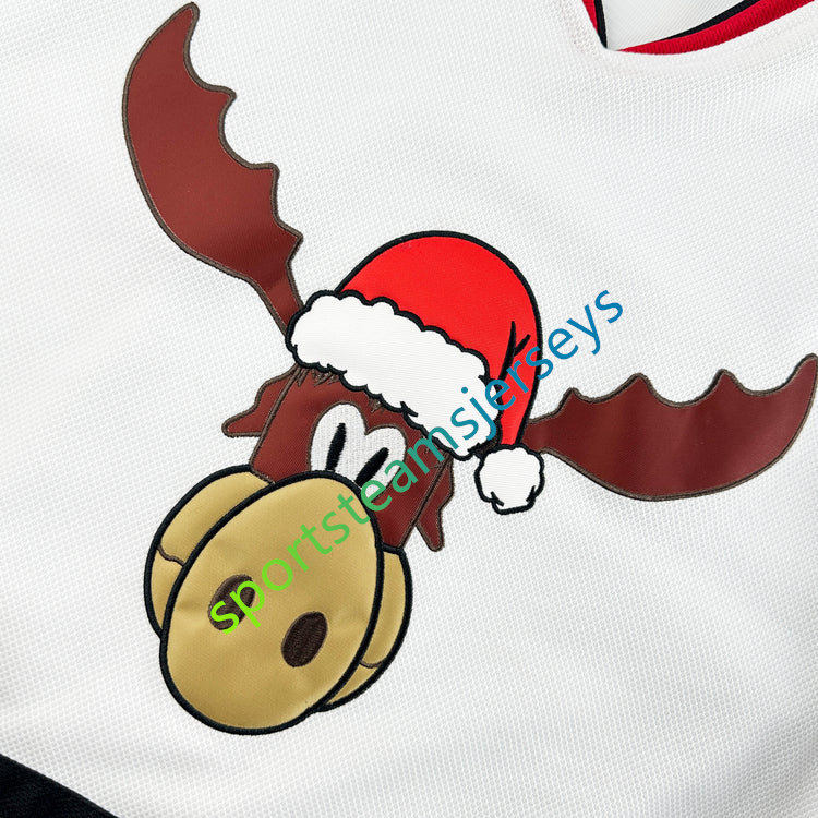 Christmas Vacation customize #00 Family Hockey Jersey & Knitted Pom Beanie Set