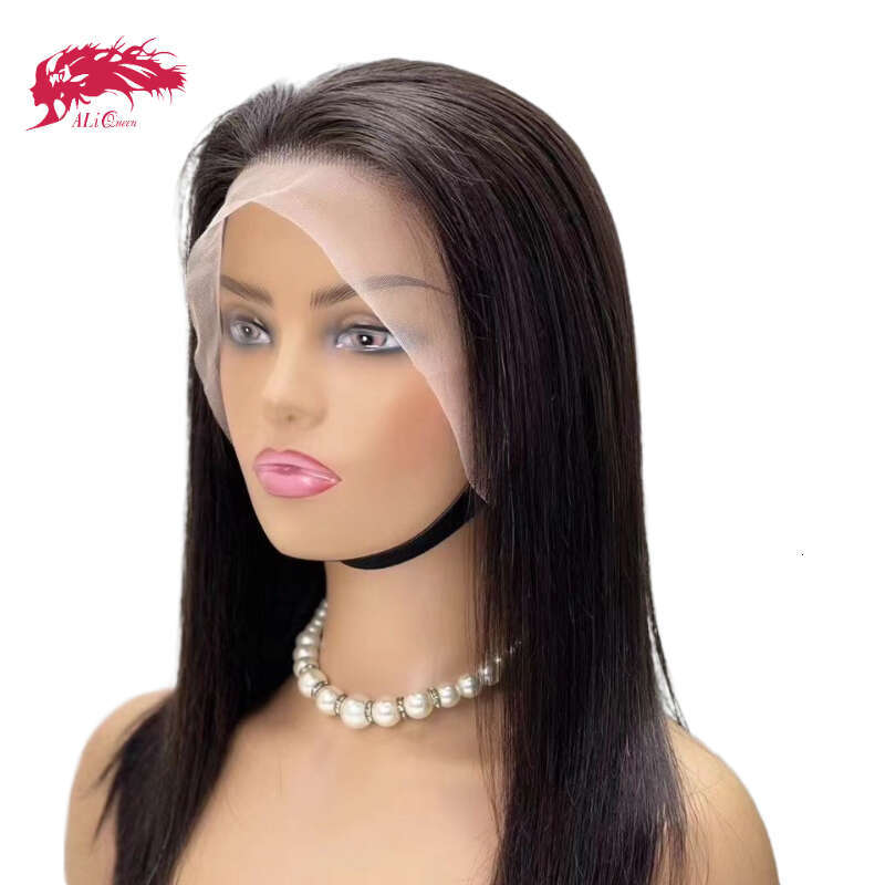 Short x Bob Human Hair Wigs Brazilian Straight Lace Front For Women Transparent Pre Plucked Bone Wig