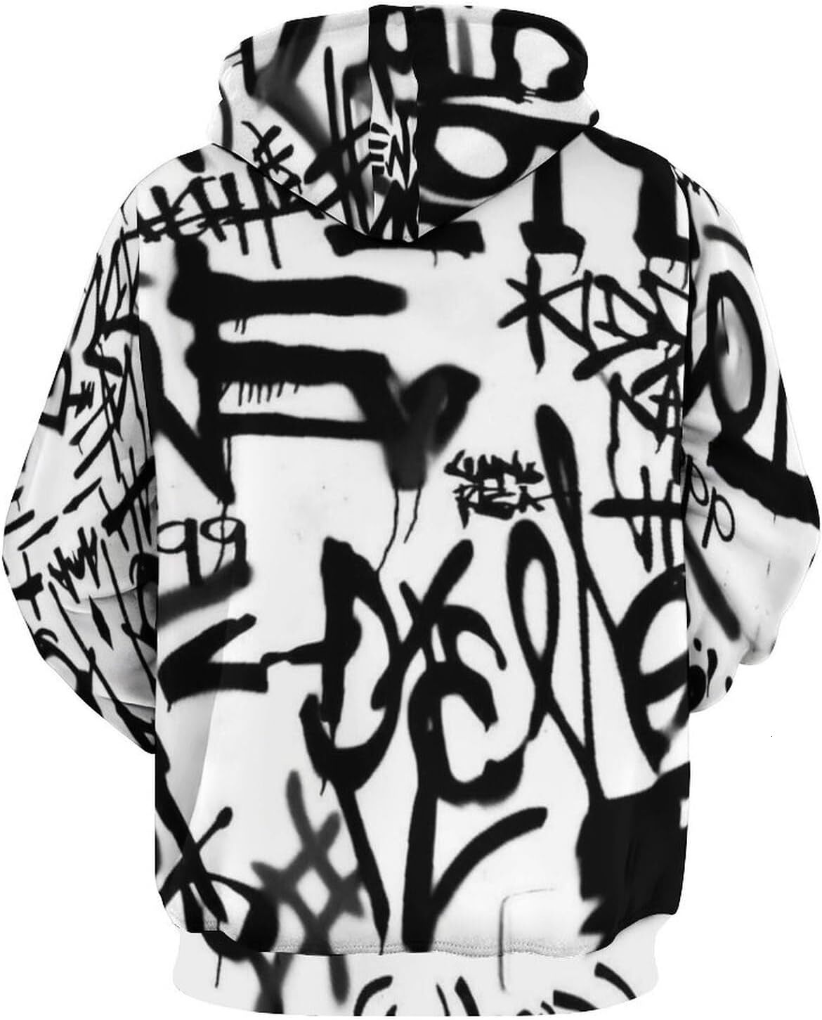 Hoodie for Mens Womens Mens 3D Print Hoodies Hip-hop Graffiti Graphic Sporty and Light Hooded Sweatshirt Graphic Hip hop Warmth
