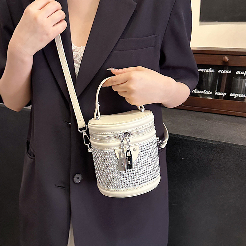 free shipping new designer tote handbag Bucket mobile phone ladies shoulder cylindrical bag