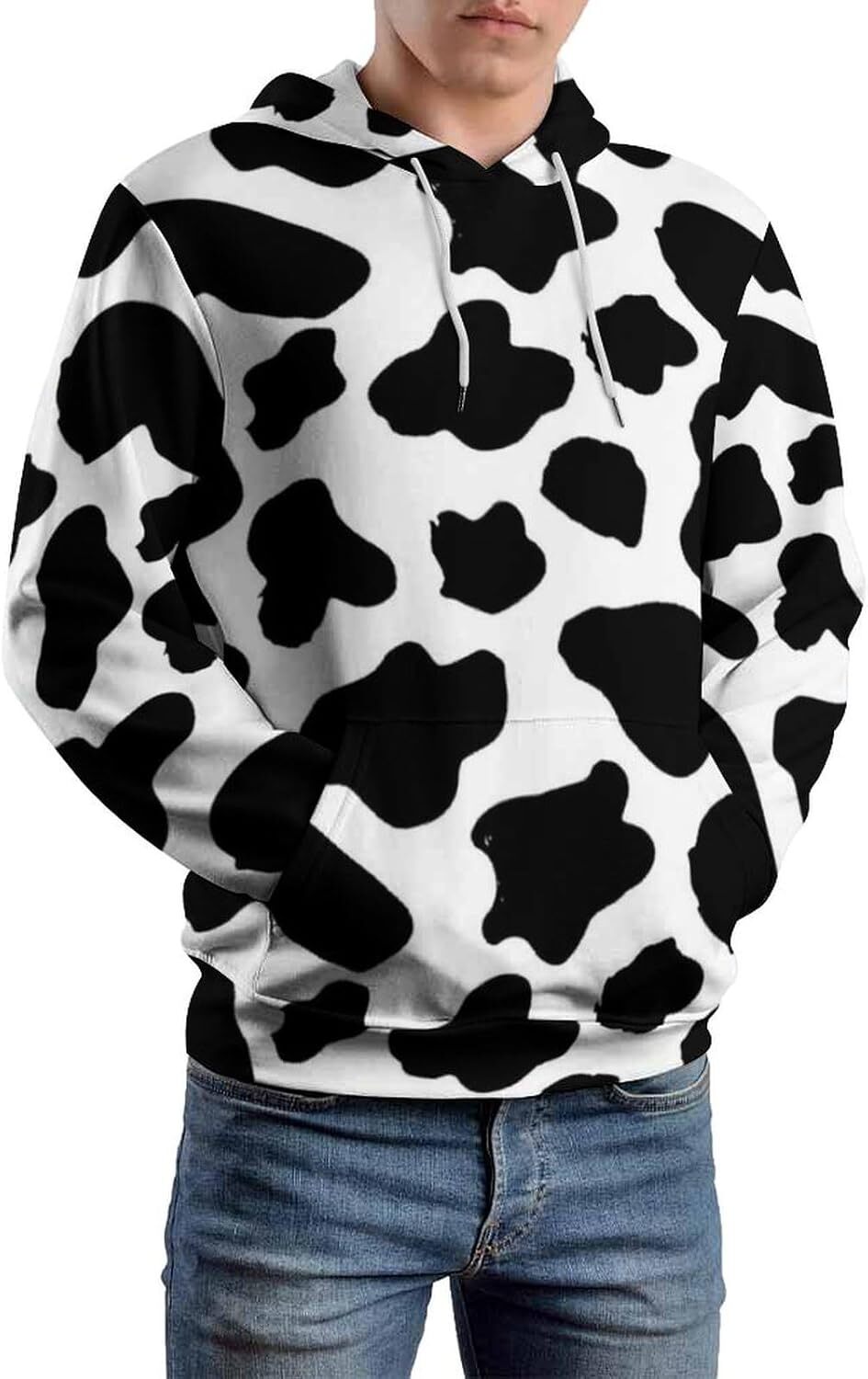 Hoodie for Mens Womens Animal Print Lightweight Pullover Hoodie Sweatshirt for Mens and Womens Daily Outdoor Sports Graphic Hoodies sweatshirt Trendy 