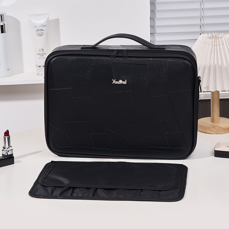 Organiser Bag - Chic Pink Cosmetic Travel Case, Large Capacity Portable Storage, Makeup Bags For Women, Lightweight Daily Use New Free Delivery Design