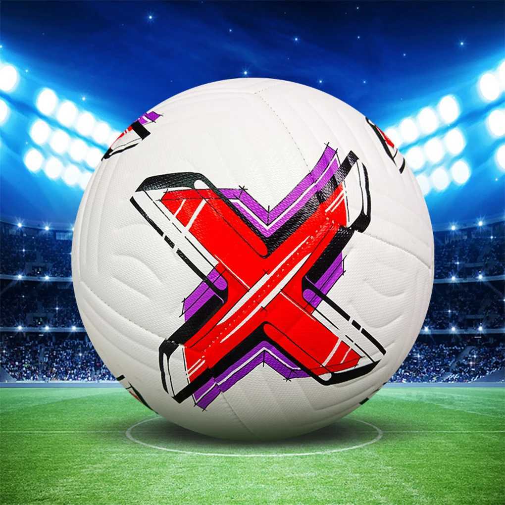 New PU ather Machine-Stitched Football Soccer Balls Official Size 5 Wearproof Anti-Slip ague Match Training BallsXJ241023