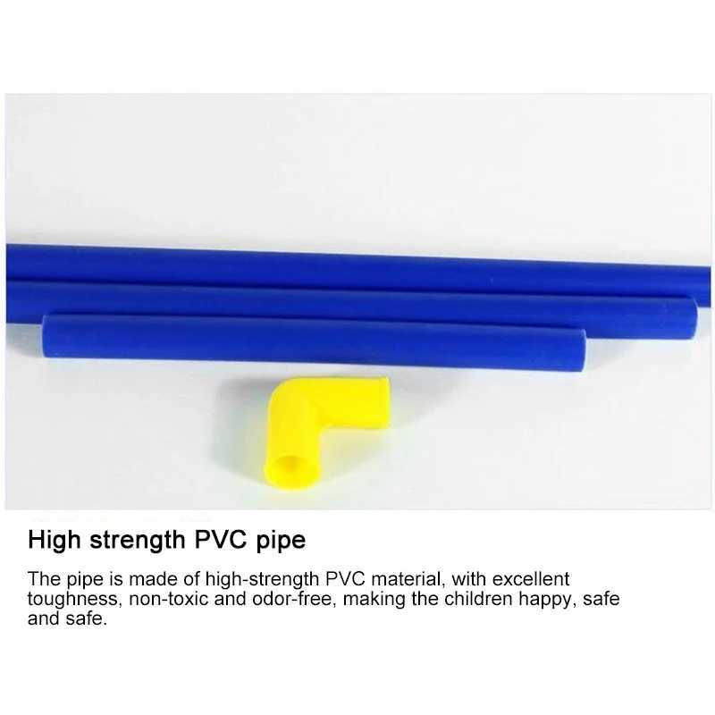 Outdoor Children Toy Football Goal Toy Set DIY Assbd Football Goal Soccer Ball Shooting Game Kid Birthday Gift Indoor PlayXJ241023