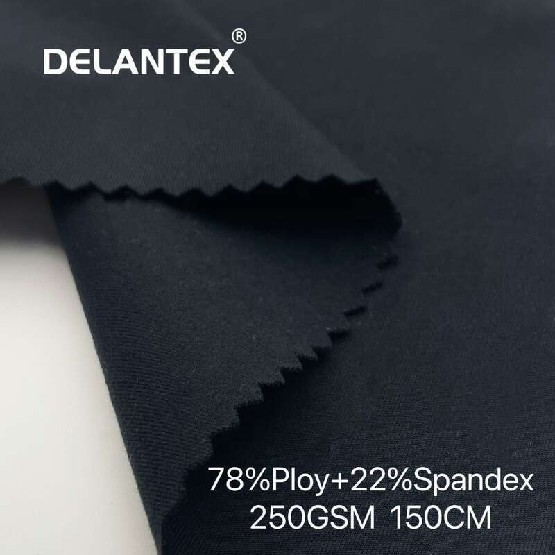 Poly Interlock 78% Polyester 22% Spandex Fabric