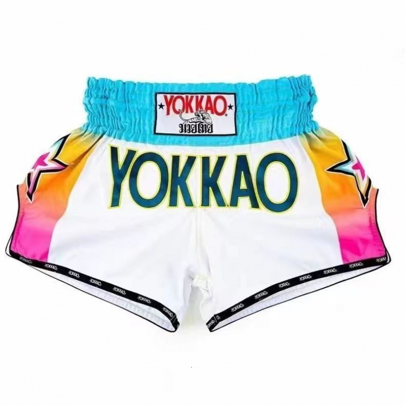 EVERBOUT YOKKAO Muay Thai Shorts for Men and Women Professional Boxing Training Kickboxing Martial Arts MMA