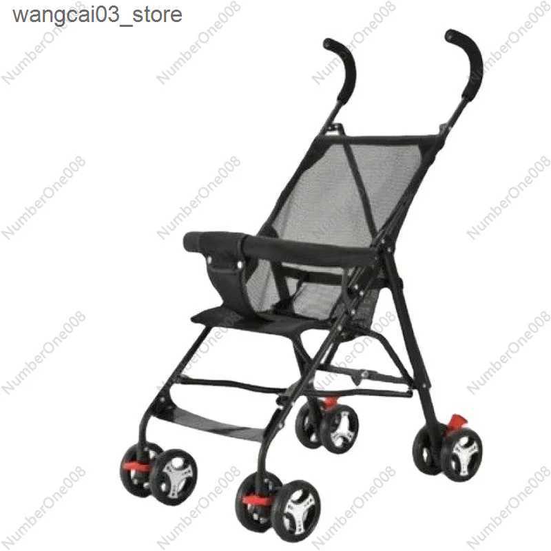 Strollers# Baby Stroller 1-3 Years Old Can Sit and Lie Down Simple Folding Ultra-light Portable Umbrella Cart Childrens Stroller L240910