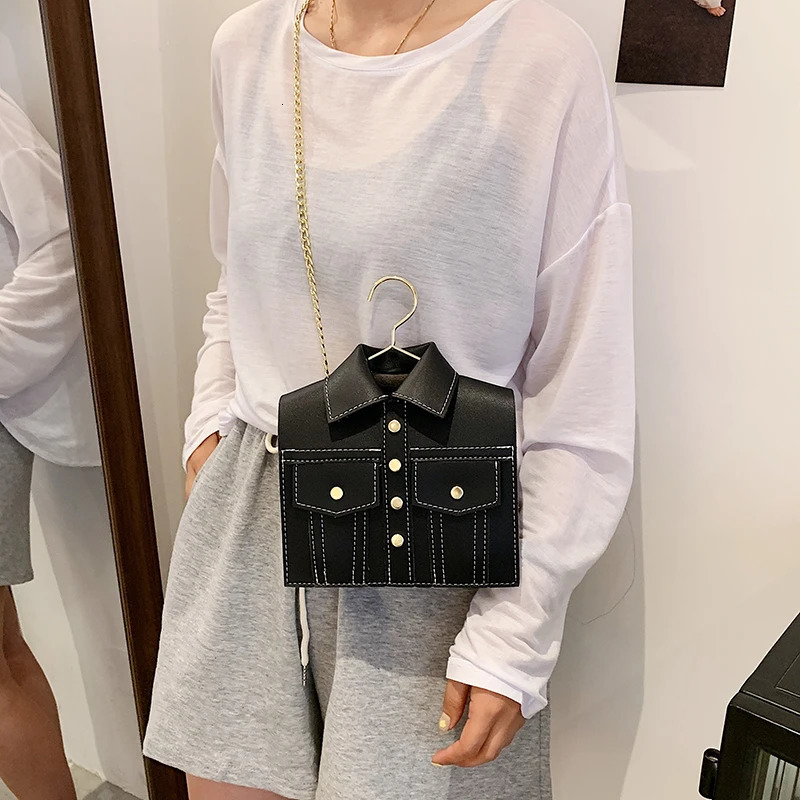jacket shoulder bag womens high-quality PU cross body bag cute wallet and handbag er chain cross body bag 241023