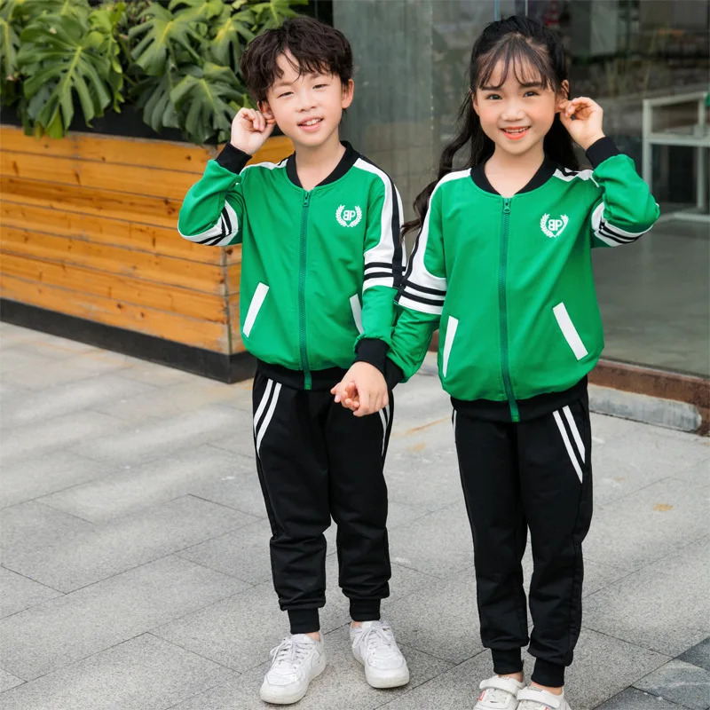 Family Matching Clothing Autumn Winter Mom Daughter Dad Son Jacket and Pants Adult Children Uniform Set Children School Sports Set 241022