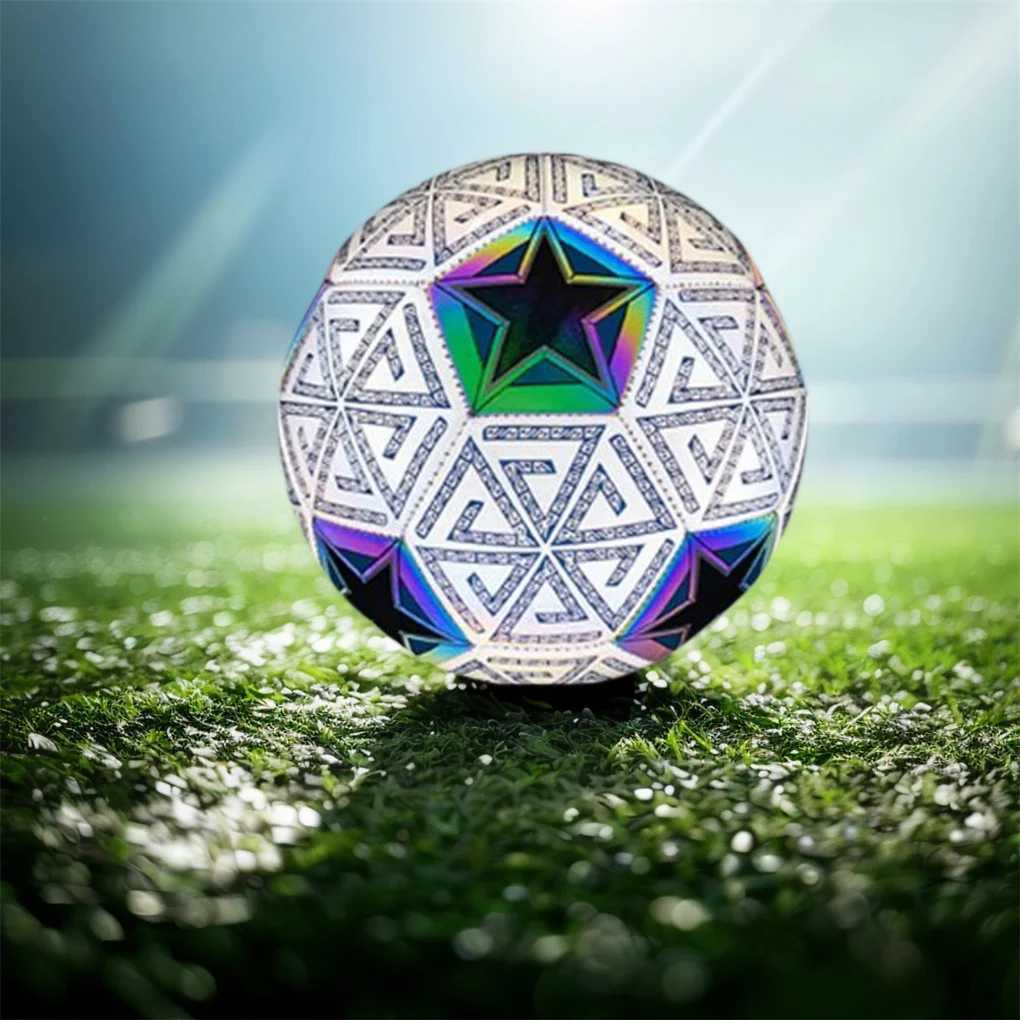 PU ather Luminous Glowing Soccer Ball Profional Soccer Ball Standard Size 5 4 Football Competition Soccer Prure ProofXJ241023