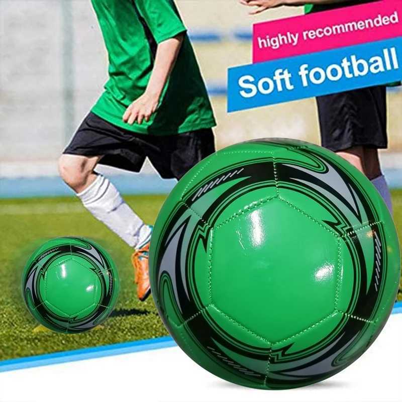 Profional PVC Soccer Ball Size 5 Official Soccer Training Football Ball Competition Outdoor Football GreenXJ241023