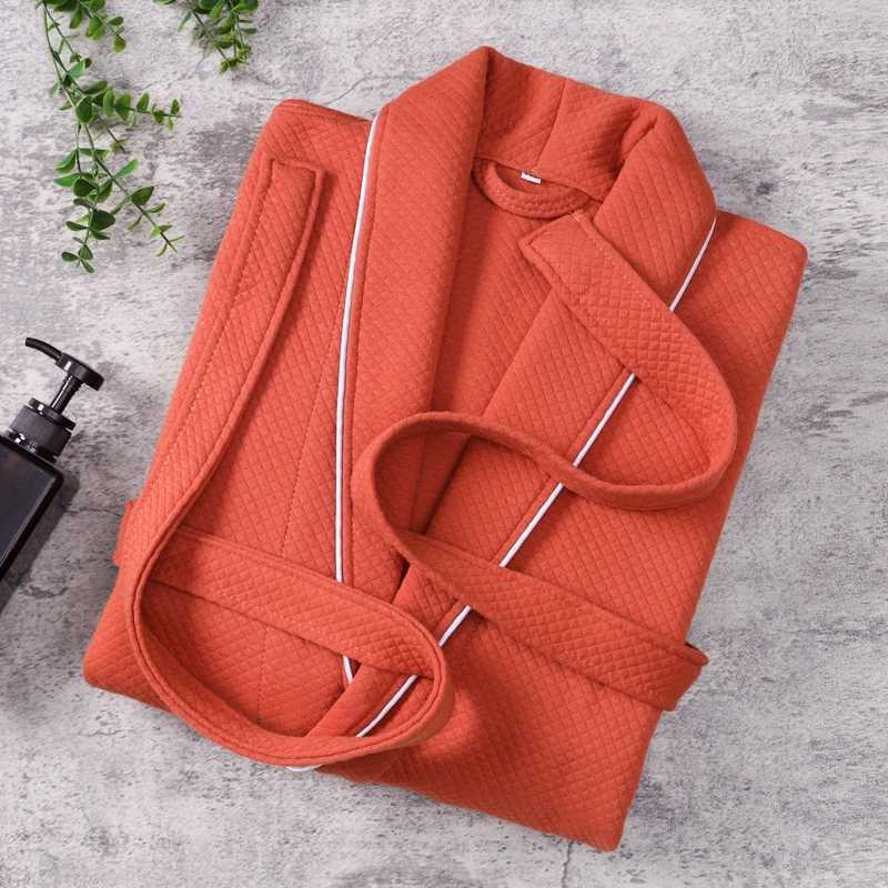 High quality 100% cotton bathroom Mens Trkiye Quty luxury soft robe and towel Adult bathroom Womens bathroom W241023