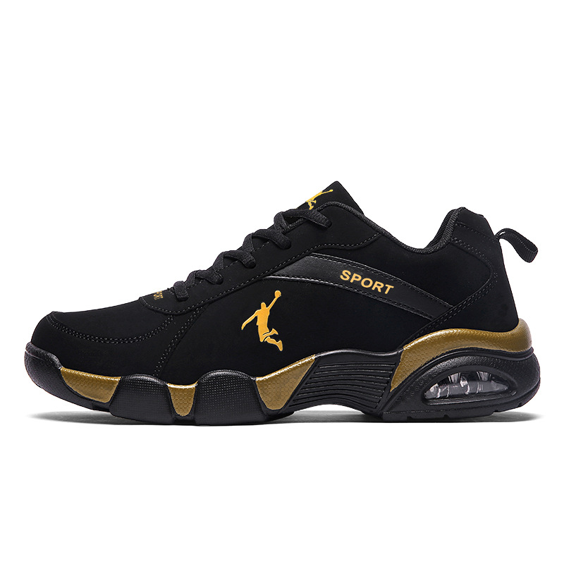 Men's Autumn Winter New Velvet Anti Slip Casual Basketball Shoes