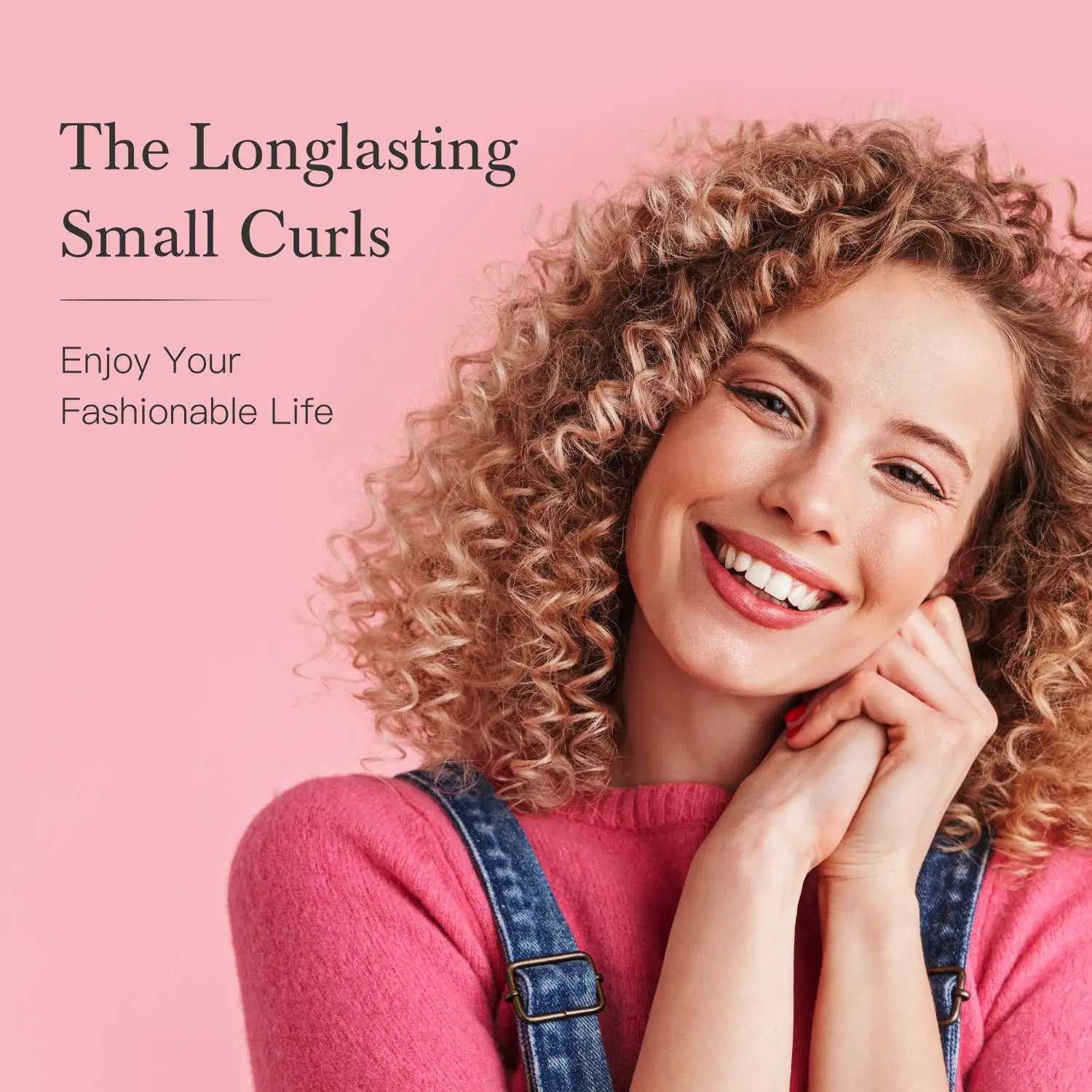 New Arrival KIPOZI thin curling iron 9mm small curling iron used for short and long hair ceramic bucket curling iron beauty hairstyles Z241022