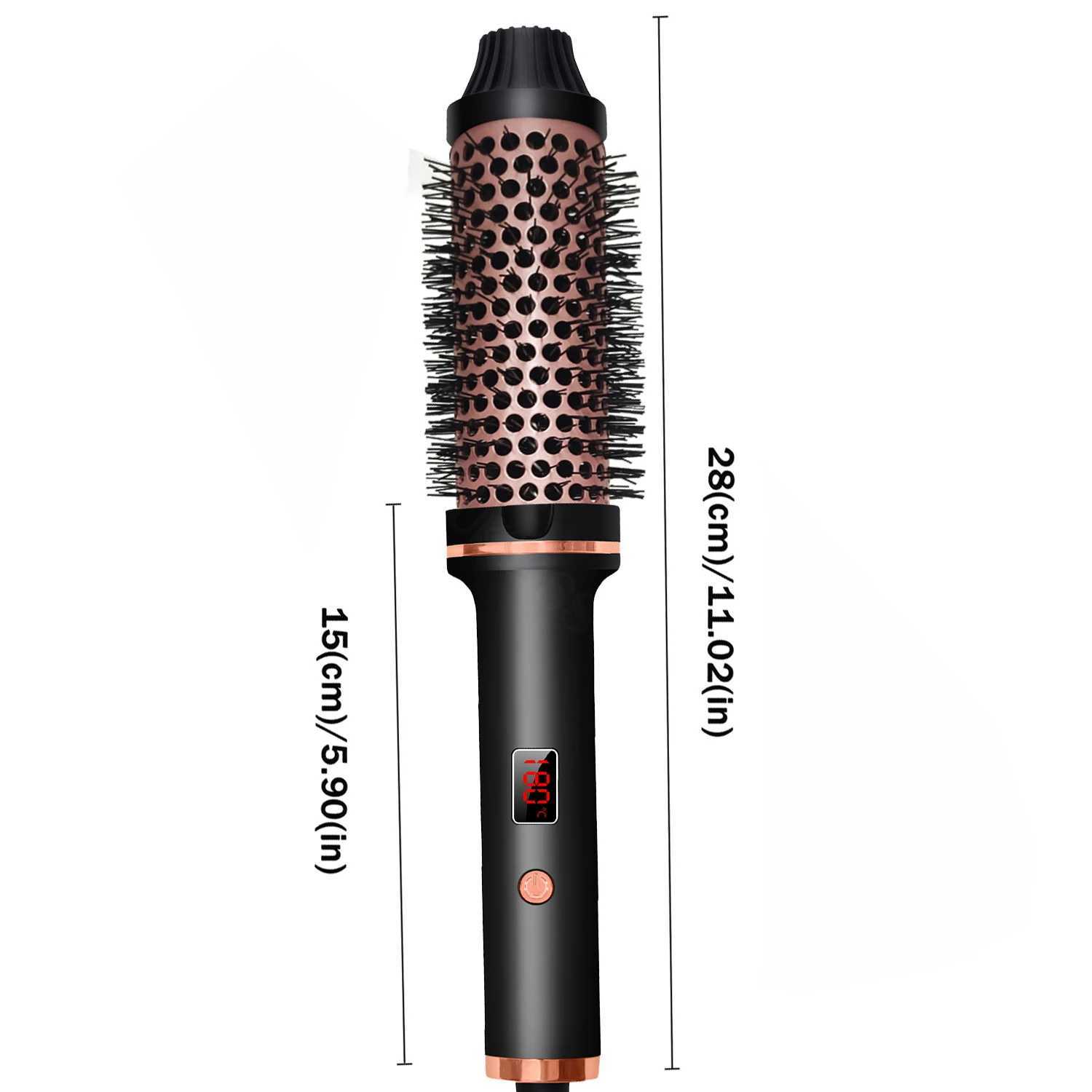 Hot roll 3-in-1 ion multifunctional hair styling tool brush female curling iron M241022