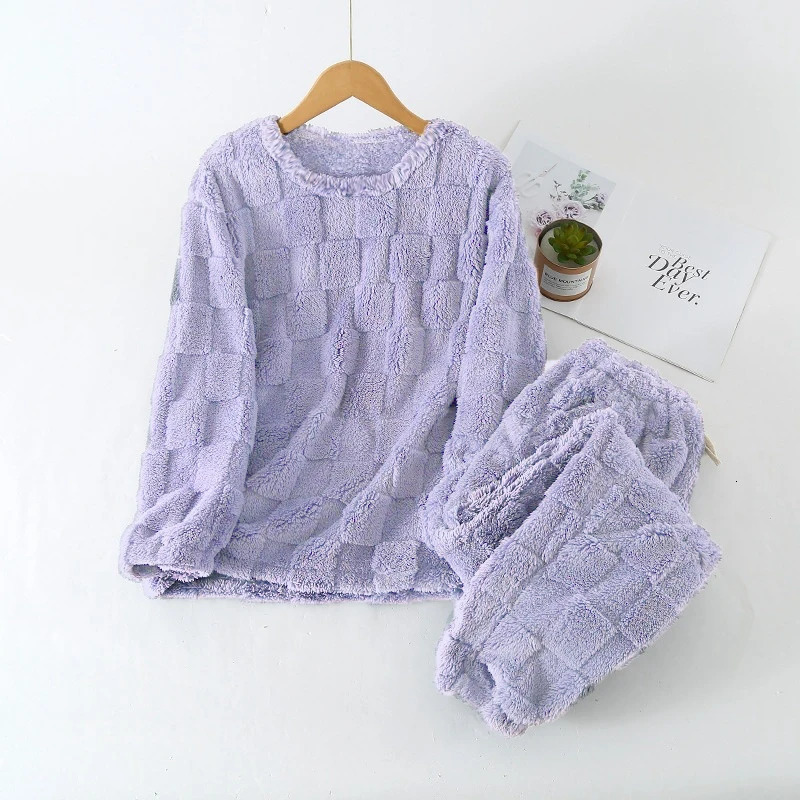 2014 autumn and winter chic plain weave O-neck zipper top loose elastic waist pants 2-piece set for womens casual warmth and elegance 241023