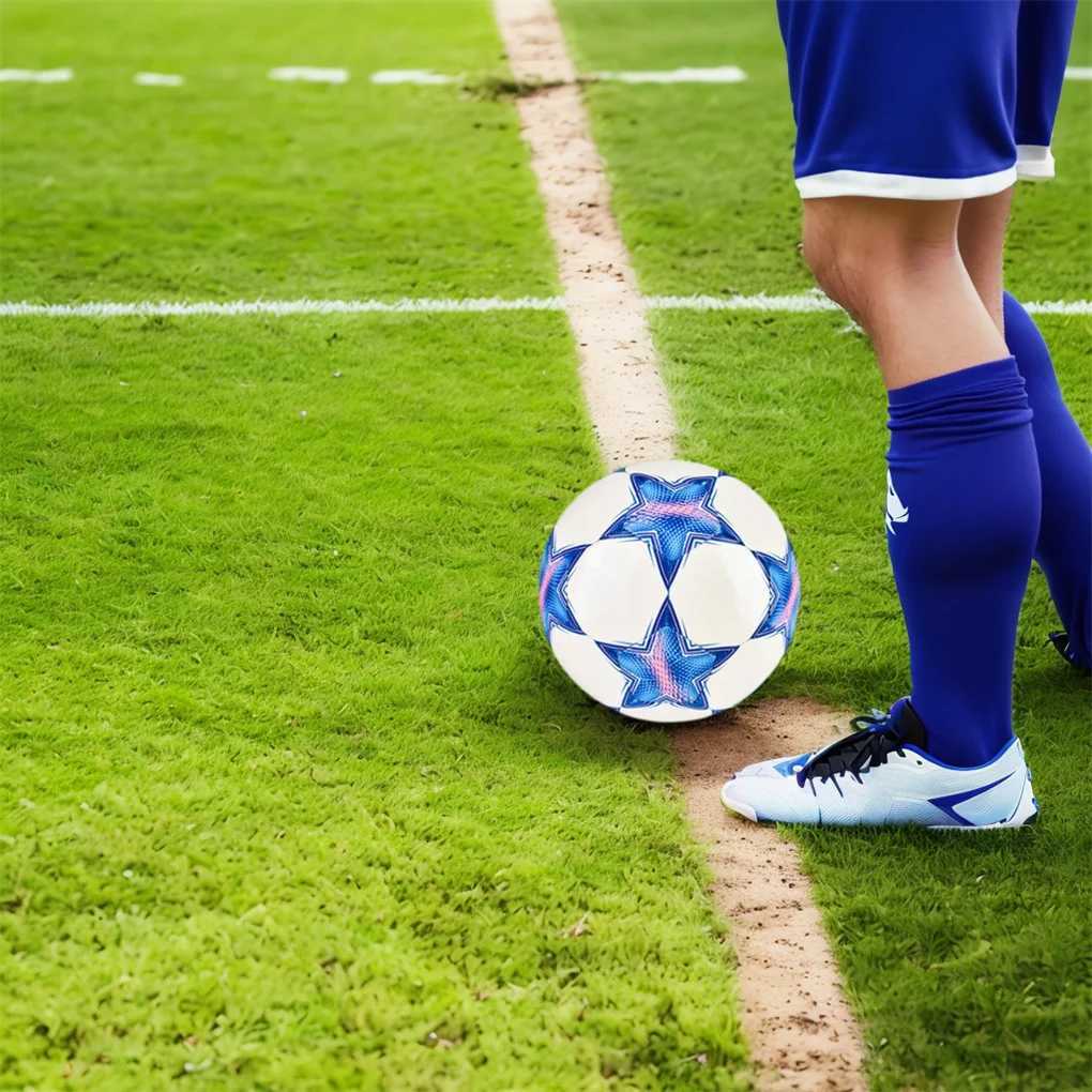 Profional Soccer Ball Standard Size 5 4 Football PU ather Luminous Glowing Soccer Ball Machine-Stitched FootballXJ241023