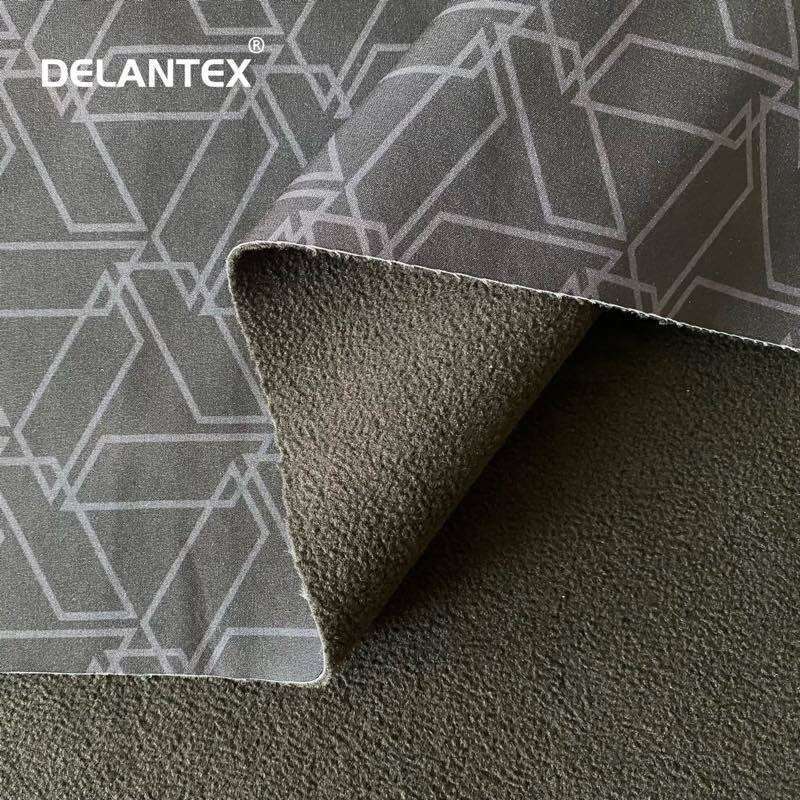 Waterproond Moisture Permeable 100d Polyester Spandex Soft Shell Fabric