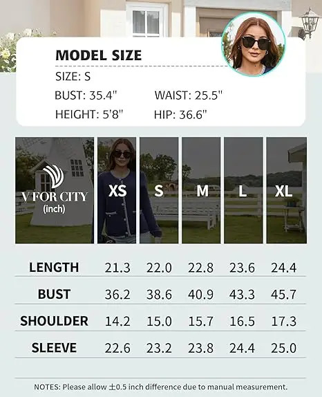 ATTRACO Womens Open Collar Button Embroidered Long Sleeve Knitted Coarse Linen Fashion Jacket 241023