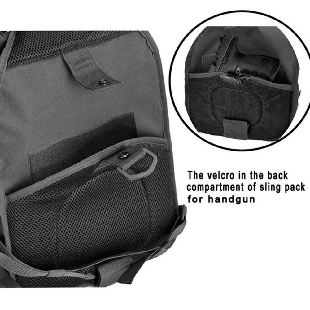 Military assault bag sling backpack military Molle waterproof Rucksack bag hiking backpack backpack 241023