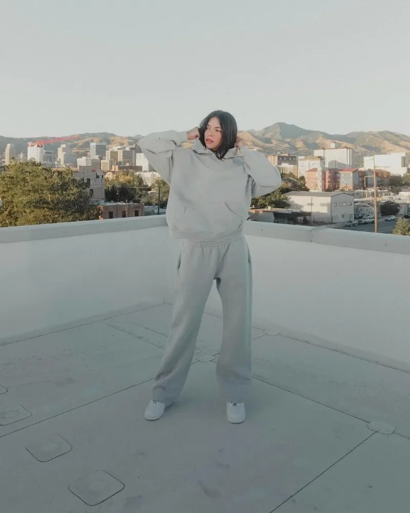 Trend Solid Color Hoodie for Women Y2k American Street Gothic Fashion Casual Loose Edition Super Large Sports Shirt for Men 241023