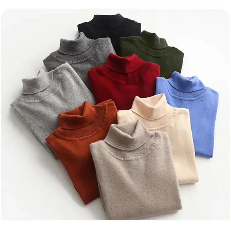 Cashmere turtle neck mens sweater autumn/winter knitted mens sweater 241023