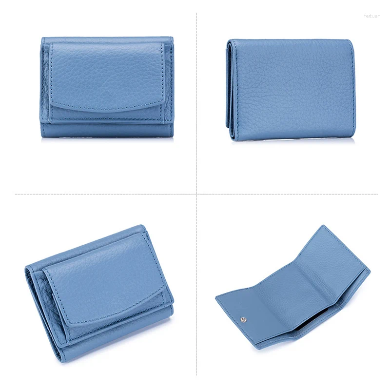 2025 NEW Wallets Small Purses Elegant Ladies Coin Case Organizer Holder Ticket Bag Woman Leather Hasp Portable Mini Wallet zhanyishengli