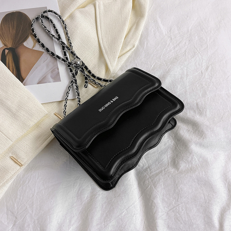 2024 designer bag free shipping new solid color simple casual small bag shoulder crossbody small square bag