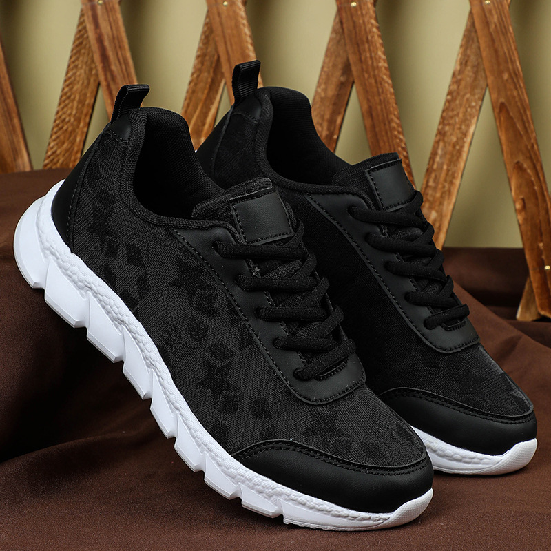 Cold adhesive shoes mesh surface breathable casual sports shoes soft sole comfortable outdoor running shoes fashion all match white shoes