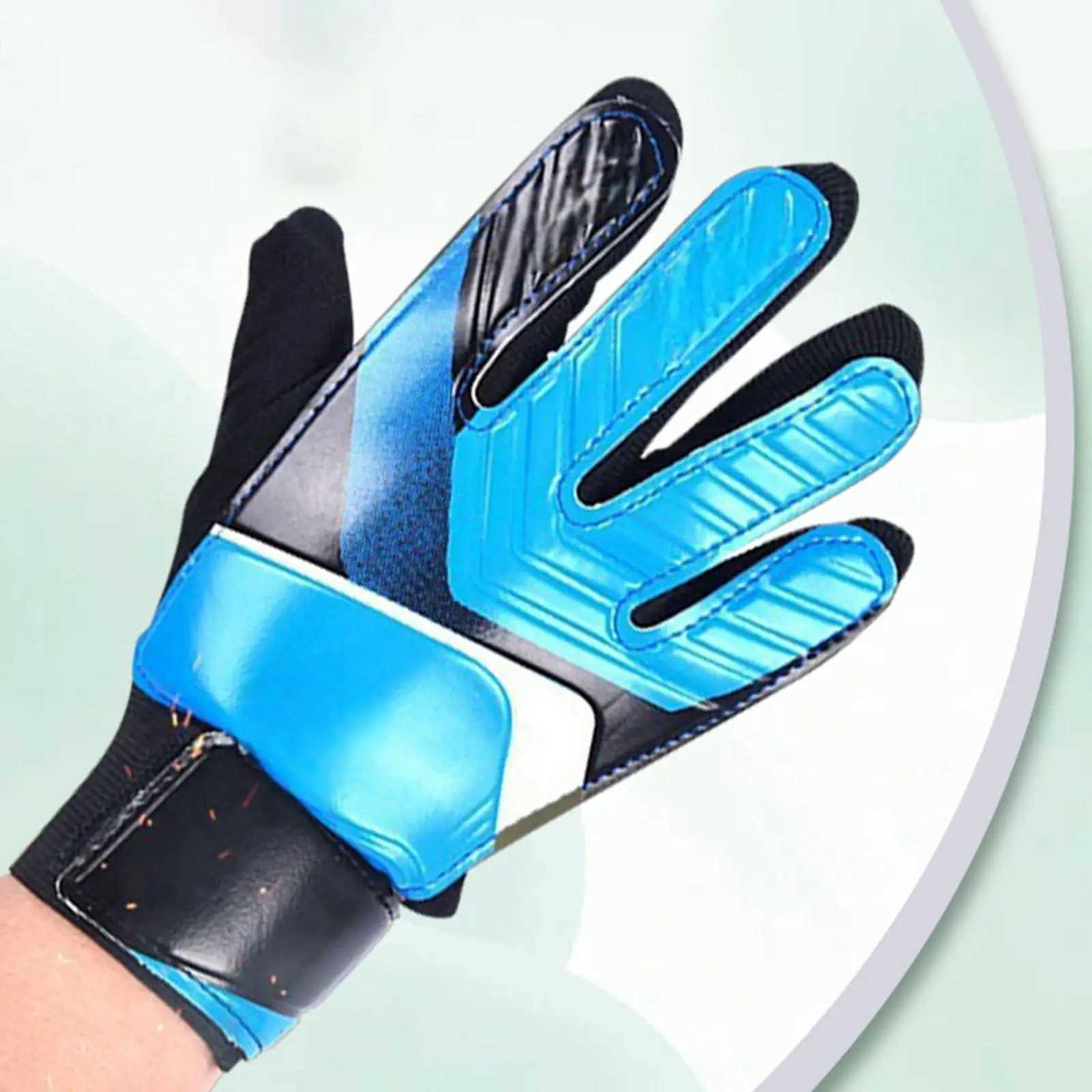 1 Pair Goalkeeper Gloves Nonslip Soccer Goalie Gloves for Ball Sports Football Game AccoriesXJ241023