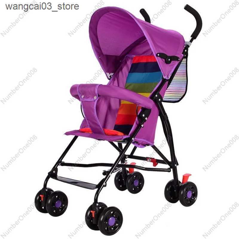 Strollers# Wholesaler Simple Umbrella Cart Portable Lightweight Folding Baby Stroller L240910