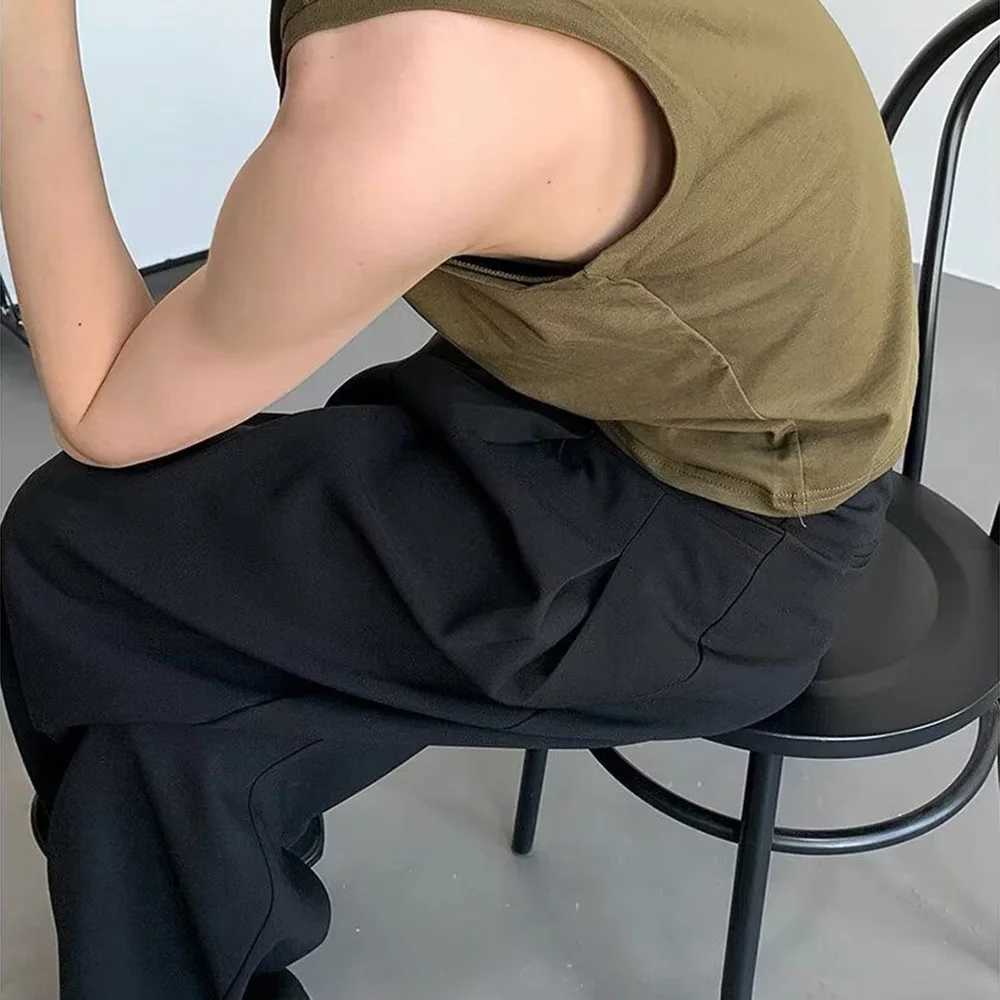 Mens Casual Suit Pants Business Commuting Trousers Autumn Breathable Versatile Simple Daily Wide-Leg Pants MenS Clothing 2024X241023