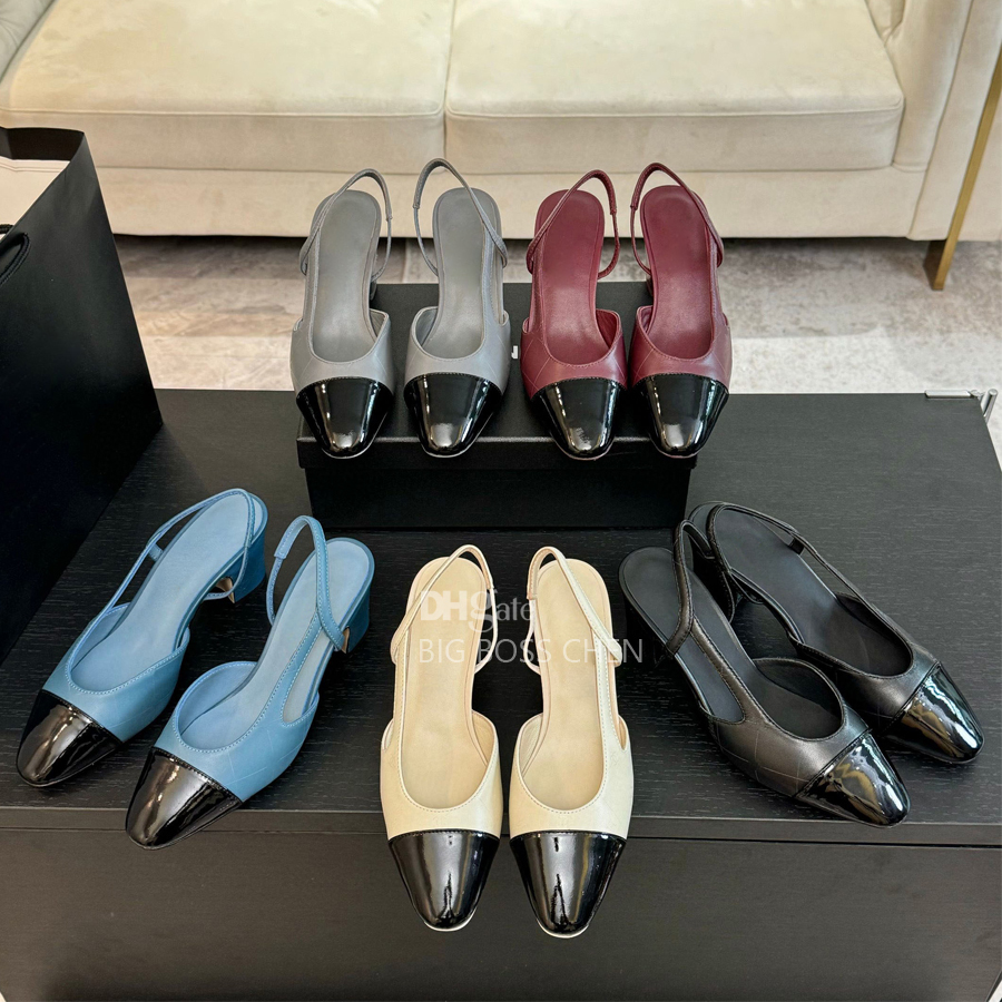 Sandales Bourgogne Sandales Bourgogne Blocy Talons Pumps Chaussures Chaussures Chaussures Vraie en cuir Real Cuir Slip on