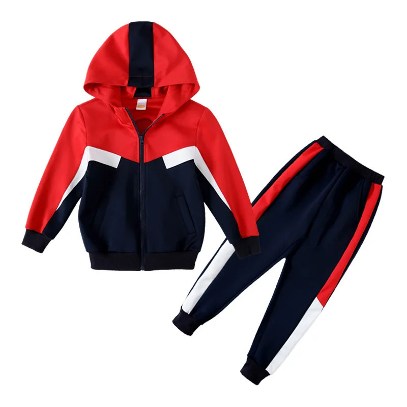 Family Matching Clothing Autumn Winter Mom Daughter Dad Son Adult Hooded Jacket and Pants Childrens Uniform Set Childrens Sports Set 241022