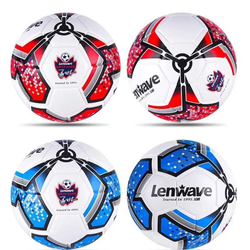 Size 4 Soccer Ball Children Outdoor Grassland Waterproof Game Ball PVC Adhesive Wear-resistant Anti-slip Group Training FootballXJ241023