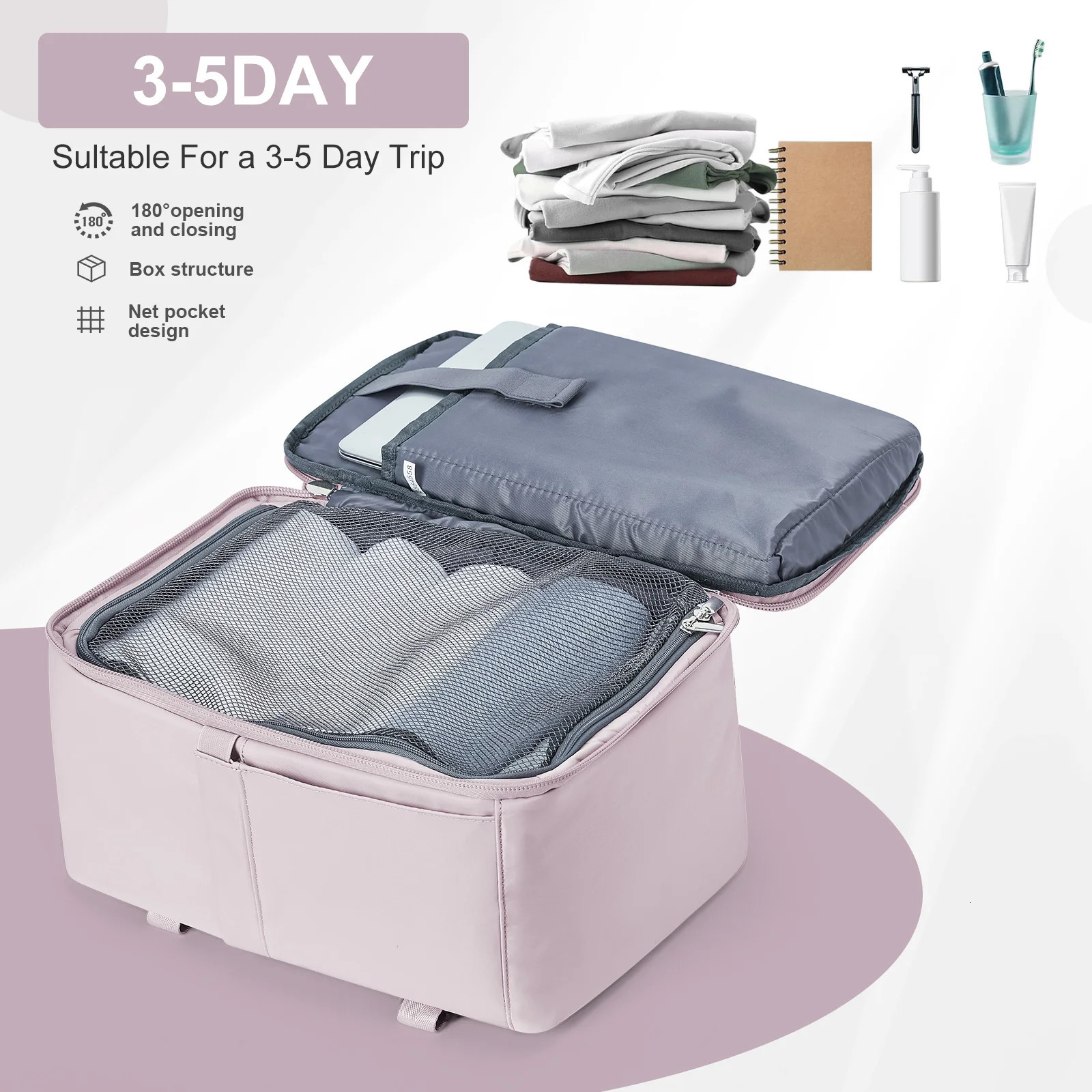 Womens backpack travel bag cabin bag Ryanair 40x20x25 plane travel bag mens Laotop backpack Wizzair carry it with you 241023