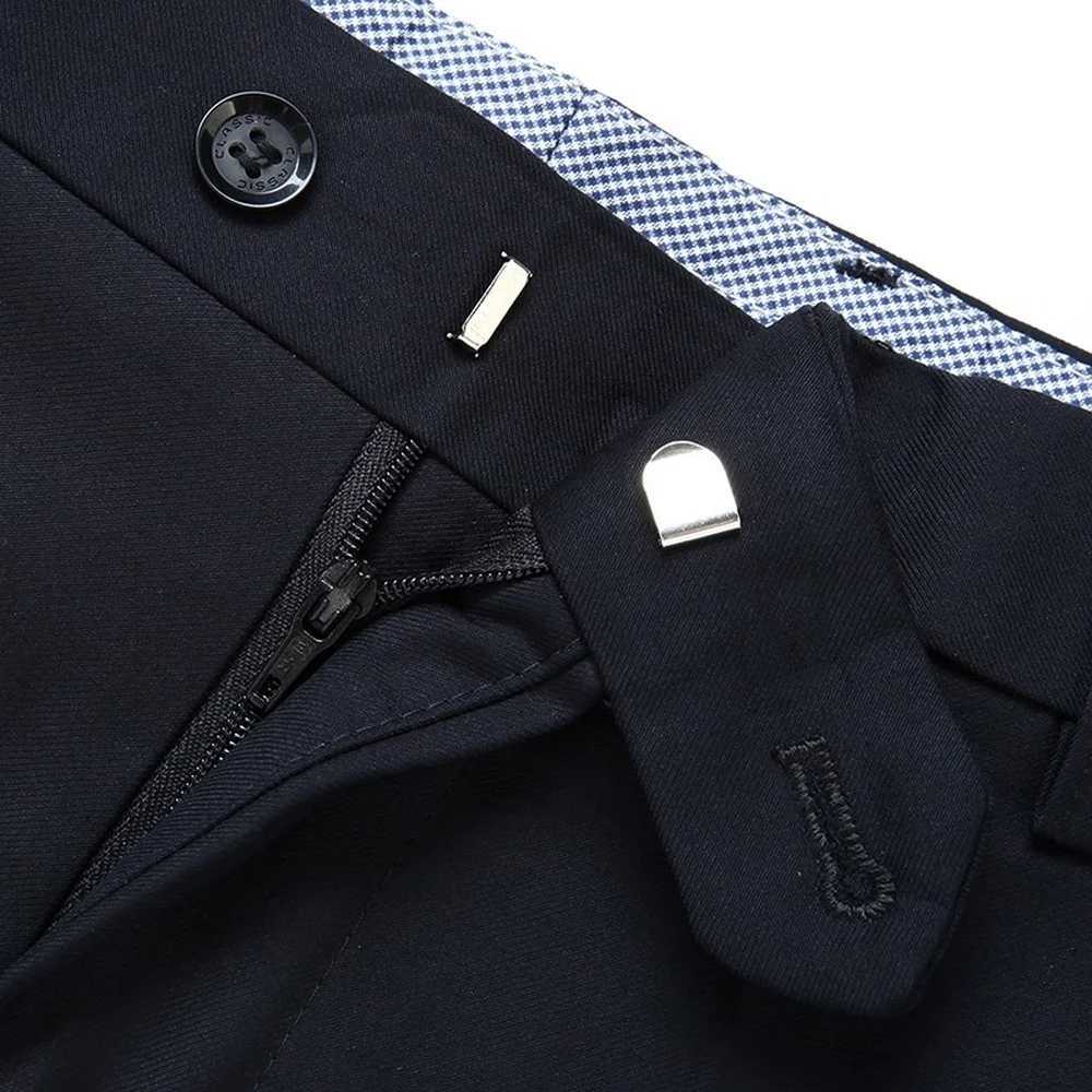 Summer Men Business Thin Silk Pants 29-56 Male Big Size Formal Classic Black Breathable Office Baggy Suit Trousers For MensX241023
