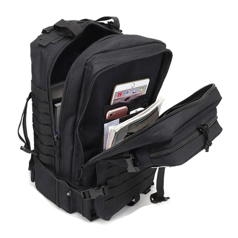 45L tactical backpack mens 1000D nylon waterproof outdoor sports camping hunting bag hiking 241023