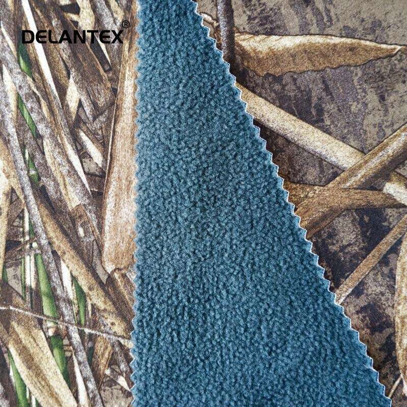 High Quality100% Polyester Outdoor Jacket Twill nical Stretch Bonded Polar Fabrics