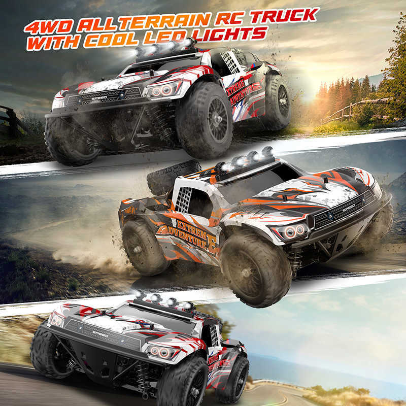 Free shipping High Quality RC four-wheel drive remote control high-speed full scale 1 10 brushless off-road drift racing car