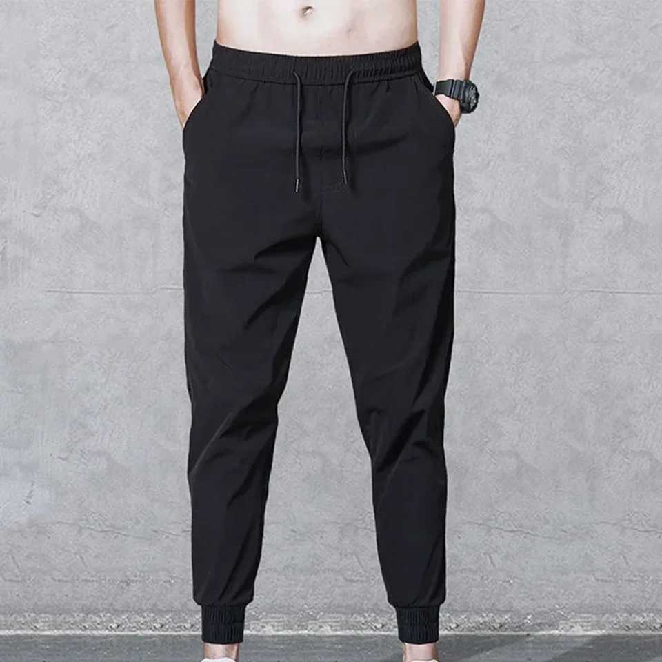 Elevate Your Casual Look With Mens Casual Streetwear Jogger Cargo Drstring Pants Sweatpants Sports Trousers (XL 4XL)X241023
