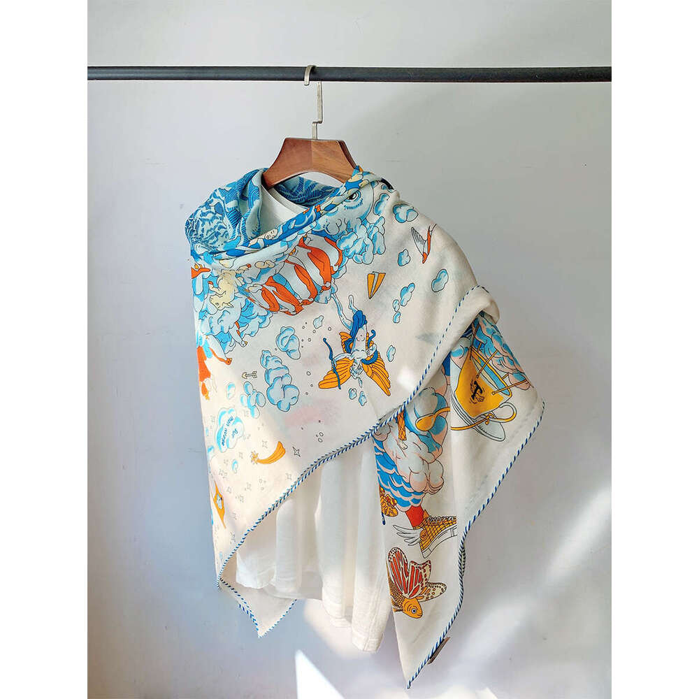 140*140 The Winter Clouds Cashmere In 2024 70% Phenomena Silk All For Autumn Cm Scarf New Arrival Wrap Women 30% go scarf designers