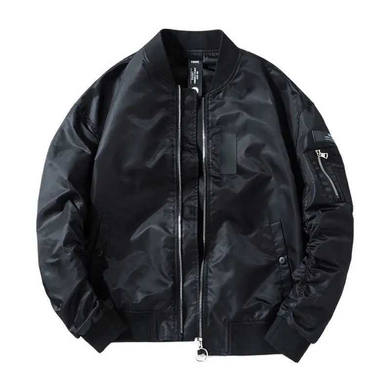 Autumn Winter Bomber Jacket Mens Large Size Pilot Military Jacket Mens T-shirt Brand Clothing Parka 2024 Padded MA1 X241023