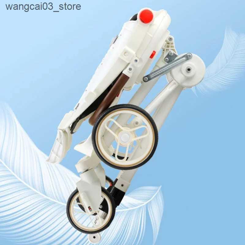 Strollers# Twin Strollers Double Pushchair For 2 Children Carro Para Bebs Gemelos Prams Portable Infant Buggy Foldable L240910